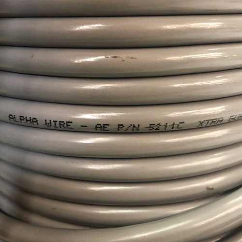 ALPHA 5211C 22 GA 7 COND NON SHIELDED GRAY JKT