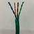 24 GA 4 PAIR SOLID NON SHIELDED CAT5E GREEN PVC JKT