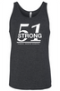 51 Strong | Unisex Tank - White Logo