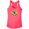 Coral Shock Will Run For Craft Beer | Ladies Racerback Running Tank