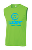 Lucent Yoga & Fitness | Sleeveless Muscle Tee Lime Shock