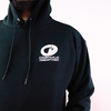 Courts Plus Champion Hoodie Black/White Close Up