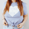 Humane Society of the Lakes Neutered is Cuter Tee Heather Blue 2