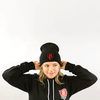One size fits most, ensuring a comfortable and versatile fit.