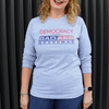 Comfortable BadAss Grandmas long sleeve shirt in a blend of combed ring spun cotton and polyester.