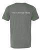 Soul Solutions | Logo Tee Deep Heather Back