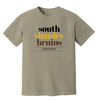 Sandstone Stacked Logo  South Bruins Hockey | Comfort Colors Short Sleeve Tee