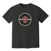 Graphite Circle Logo Angels Hockey | Comfort Colors Short Sleeve Tee