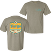Available in clean pigment-dyed colors: Bay, Sandstone, and Blue Jean.