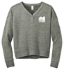 Farm in the Dell | Women’s Tri-Fleece V-Neck Sweatshirt