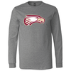 Bennett Elementary School | Adult Long-Sleeve Tee Deep Heather Eagle