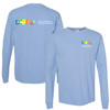 Washed denim Comfort Colors longsleeve tee