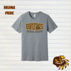 Fargo South Bruins Logo Tee grey