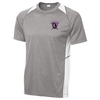 Guardians | Heather Colorblock Contender Tee Vintage Heather/White