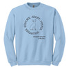 Humane Society of the Lakes Educate. Adopt. Foster. Volunteer. Crewneck Light Blue