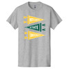 NDSU Flag Tee Ash