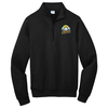 Albatross | Core Fleece 1/4-Zip Pullover Sweatshirt Jet Black