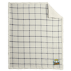 Albatross | Flannel Sherpa Blanket Window Pane