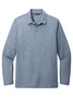 Travis Mathew Oceanside Heather Long Sleeve Polo