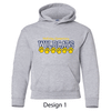 McKinley Elementary School | Youth Hooded Sweatshirt Sport Grey Design 1