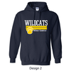 McKinley Elementary School | Adult Hooded Sweatshirt Navy Design 2