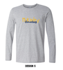 McKinley Elementary School | Youth Long-Sleeve T-Shirt Sport Grey Design 5