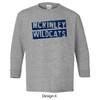 McKinley Elementary School | Youth Long-Sleeve T-Shirt Sport Grey Design 4