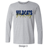 McKinley Elementary School | Adult Long Sleeve T-Shirt Sport Grey Design 3