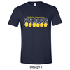 McKinley Elementary School | Adult T-Shirt Navy Design 1