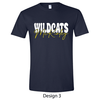 McKinley Elementary School | Adult T-Shirt Navy Design 3
