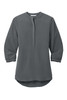 Port Authority Ladies 3/4-Sleeve Textured Crepe Tunic