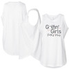 Golfin' for the Girls | Ladies High Neck Tank in white