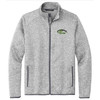 OK Tire | OK Tire/Elite Tire Sweater Fleece Jacket Grey Heather Elite