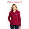 Red St. Joseph's School  | Ladies Full Zip Fleece