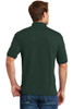 Hanes® EcoSmart® - 52-Ounce Jersey Knit Sport Shirt model back