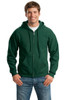 Model wearing Gildan® - Heavy Blend™ Full-Zip Hooded Sweatshirt