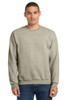 Jerzees® - NuBlend® Crewneck Sweatshirt on a model 