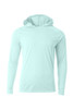 A4 Cooling Performance Long Sleeve Hooded Tee front