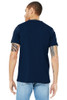 BELLA+CANVAS ® Unisex Jersey Short Sleeve V-Neck Tee model back