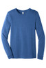 BELLA+CANVAS® Unisex Heather CVC Long Sleeve Tee