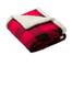 Port Authority ® Flannel Sherpa Blanket folded