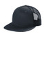 Port Authority® Snapback Flat Bill Trucker Cap front