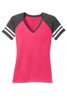 District ® Women's Game V-Neck Tee front