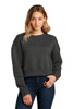 District ® Women's Perfect Weight ® Fleece Cropped Crew model front