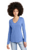 District® Women's Perfect Tri® Long Sleeve V-Neck Tee model front