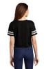 District ® Women's Scorecard Crop Tee model back