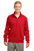 Sport-Tek® Tech Fleece 1/4-Zip Pullover model front