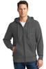 Sport-Tek® Super Heavyweight Full-Zip Hooded Sweatshirt model front