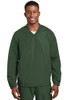 Sport-Tek® V-Neck Raglan Wind Shirt model front