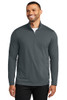 Gray Port Authority® Dry Zone® UV Micro-Mesh 1/4-Zip